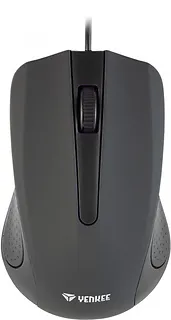 YENKEE Mysz przewodowa USB, 3 przyciski , gumowana powierzchnia
