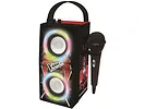 Lexibook The Voice – Przenośny głośnik Bluetooth z mikrofonem, efektami świetlnymi, karaoke, bezprzewodowy,