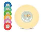 Lexibook - Decotech - kolorowy budzik Sunrise