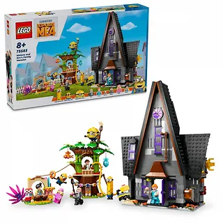 LEGO Klocki Minions 75583 Rodzinna rezydencja Gru i minionków