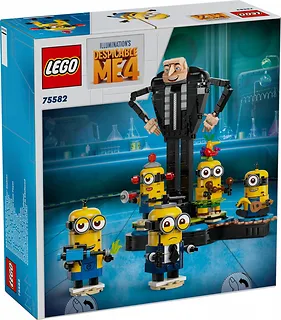 LEGO Klocki Minions 75582 Gru i minionki z klocków