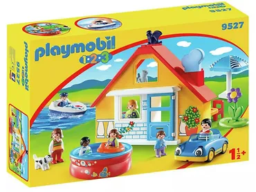 Zestaw figurek 123 9527 Domek Wakacyjny