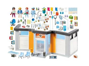 Playmobil - Szpital z wyposażeniem 70191