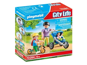 Playmobil - Mama z dziećmi 70284
