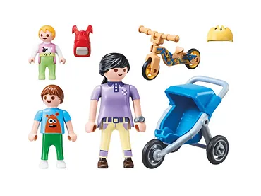 Playmobil - Mama z dziećmi 70284
