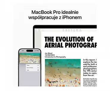 Apple MacBook Pro 14.2 cali: M3 Pro 11/14, 36GB, 1TB, 70W - Gwiezdna czerń - MRX33ZE/A/R1/D1
