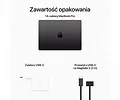 Apple MacBook Pro 14.2 cali: M3 Pro 11/14, 36GB, 1TB, 70W - Gwiezdna czerń - MRX33ZE/A/R1/D1