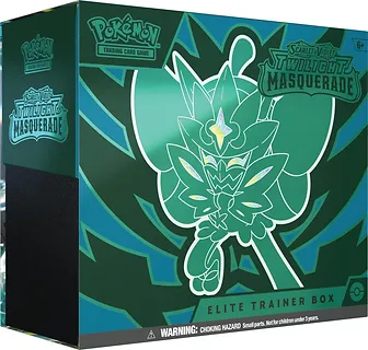 Pokemon TCG Zestaw kart Twilight Masquerade Elite Trainer Box