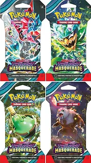 Pokemon TCG Karty Twilight Masquerade Sleeved Booster