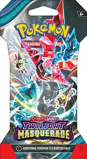 Pokemon TCG Karty Twilight Masquerade Sleeved Booster
