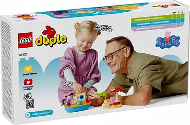 LEGO Klocki DUPLO 10432 Peppa Pig Peppa i rejs łodzią