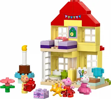 LEGO Klocki DUPLO 10433 Peppa Pig Urodzinowy domek Peppy