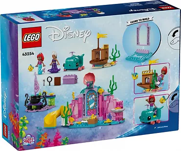 LEGO Klocki Disney Princess 43254 Kryształowa grota Arielki