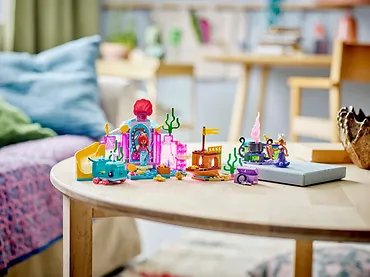 LEGO Klocki Disney Princess 43254 Kryształowa grota Arielki