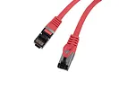 Lanberg Patchcord kat.8.1 S/FTP CU 3m czerwony fluke