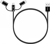 YENKEE Kabel USB A na USB C/Micro USB/Lightning 2.1/3/2.4 A