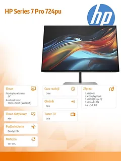 HP Inc. Monitor S7 Pro 724pu WUXGA USB-C   8Y2F7AA