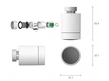 Głowica termostatyczna Aqara E1 SRTS-A01 Zigbee