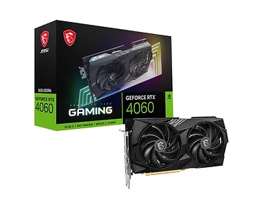 MSI Karta graficzna GeForce RTX 4060 GAMING 8G 8GB GDDR6 128bit 3DP