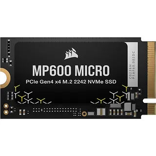 Corsair Dysk SSD 1TB MP600 MICRO 5100/4300 MB/s PCIe 4.0 x4 NVMe M.2 2242