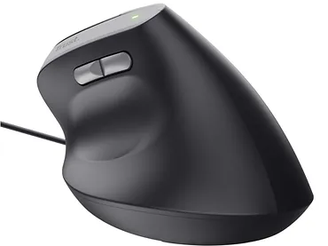 Mysz ergonomiczna przewodowa Trust Bayo II czarna