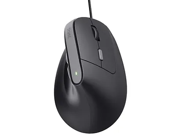Mysz ergonomiczna przewodowa Trust Bayo II czarna