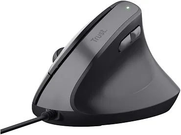 Mysz ergonomiczna przewodowa Trust Bayo II czarna