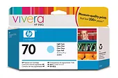 HP Inc. Tusz nr 70 Jasny Błękitny 130ml C9390A