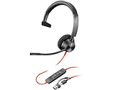 Słuchawki HP POLY Blackwire 3310 Mono USB-C/A MS-Teams 8X216AA