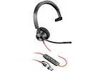 Słuchawki HP POLY Blackwire 3310 Mono USB-C/A MS-Teams 8X216AA