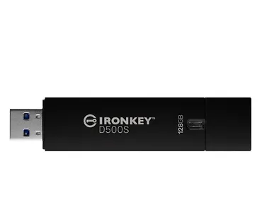 Kingston Pendrive 128GB D500S AES-256 FIPS 140-3 Lvl 3