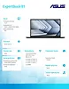 Asus Notebook ExpertBook B1 B1502CVA-BQ0109 i3-1315U/8GB/512GB/Zintegrowana/noOS