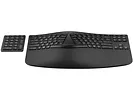 Klawiatura ergonomiczna bezprzewodowa + numeryczna HP 965 7E756AA czarna