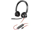 Słuchawki przewodowe HP Poly Blackwire 3320 Stereo
