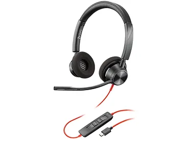 Słuchawki przewodowe HP Poly Blackwire 3320 Stereo