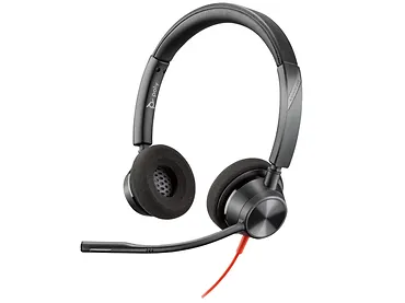 Słuchawki przewodowe HP Poly Blackwire 3320 Stereo