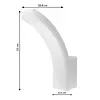 Maclean Lampa LED MCE511 W 20W IP65 4000K