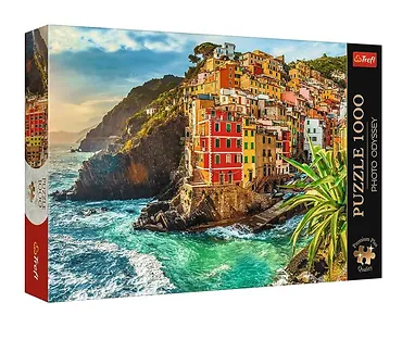 Trefl Puzzle 1000 elementów Premium Plus Quality Miasteczko Riomaggiore Włochy