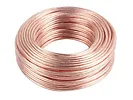 Lanberg Kabel głośnikowy 2x1.5mm2 25m przezroczysty