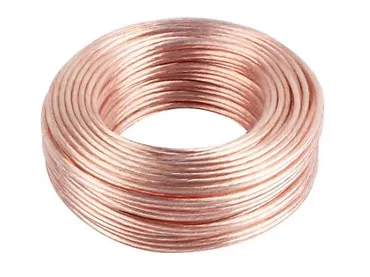 Lanberg Kabel głośnikowy 2x1.5mm2 25m przezroczysty