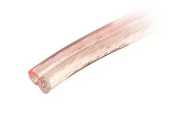 Lanberg Kabel głośnikowy 2x1.5mm2 25m przezroczysty