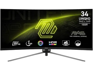 Monitor zakrzywiony MSI 34