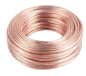 Lanberg Kabel głośnikowy 2x2.5mm2 25m przezroczysty