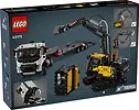 LEGO Klocki Technic 42175 Ciężarowka Volvo FMX i koparka EC230 Electric