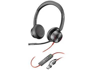 Słuchawki HP POLY Blackwire 8225 Stereo USB-C/A 8X223AA