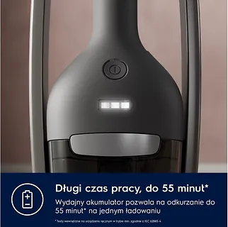 Electrolux  Odkurzacz pionowy Clean 600 Pure 55 minut