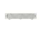 Lanberg Organizer kabli 10 cali z 3 metalowymi uchwytami TYP B szary