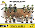 Cobi Klocki Figurki Powstańców warszawskich 1944 zestaw