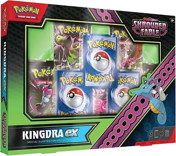 Pokemon TCG Karty Shrouded Fable Kingdra ex - Special Illustration Collection