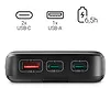 Hama Power pack PD 10000 mAh Antracyt